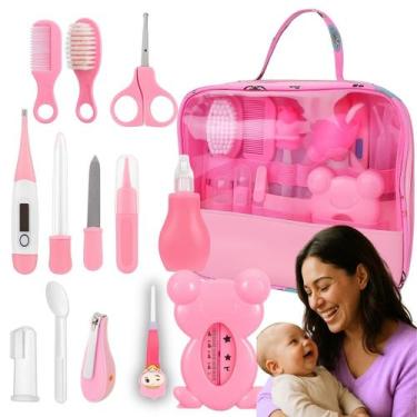 Imagem de Kit 13 em 1 Peças de Higiene e Saúde para Bebê Cuidados Completo Infan