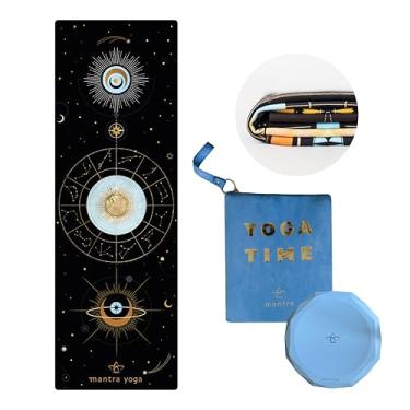 Imagem de Mantra Yoga Travel PRO 1.5mm - Foldable Fitness & Exercise Mat with Bag | Lightweight, Compact & Eco-Friendly | Non-Slip & Washable | For All Types of Yoga | 72" L x 24" W