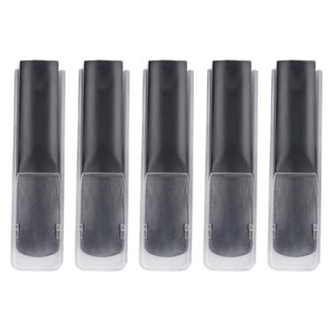 Imagem de Zhjvihx Força 2.5 Reeds Sax, Detentor Independente 5pcs Alto Palhetas Saxofones para a Prática Diária (Preto)