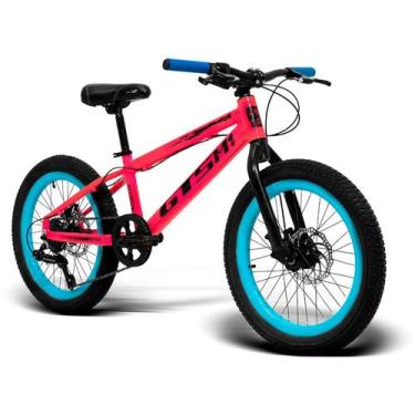 Imagem de Bicicleta GTSM1 MTB20 Câmbio Shimano 7v Freio a Disco, Rosa neon