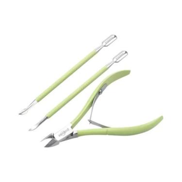Imagem de Tesoura De Cutícula De Aço Inoxidável Para Manicure E Pedicure, Cortad
