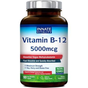 Imagem de Suplemento Innate Vitality Vitamina B12 5000mcg 90 comprimidos