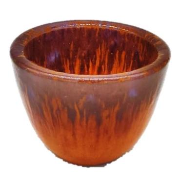 Imagem de Vaso Cachepot Americano 1 Laranja Fogo
