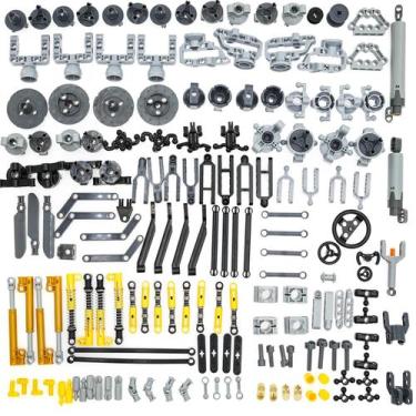 Imagem de Pacote de acessórios Building Blocks: 169 peças Habow Technic Parts