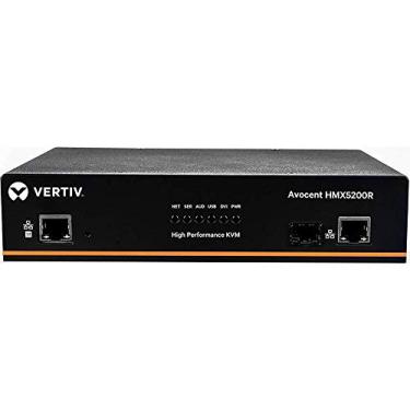 Imagem de VERTIV AVOCENT HMX 5000, KVM de alto desempenho, extensor KVM, receptor KVM, receptor duplo, DVI-D, compatível com versões anteriores, USB 2.0, máquinas físicas e virtuais, imagem clara nítida (HMX5200R-001)