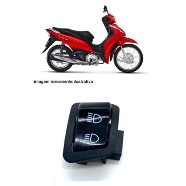 Imagem de Interruptor Luz Farol Alto E Baixo Honda Biz 110I 2018/2021