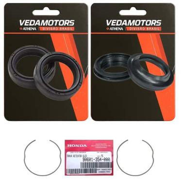 Imagem de Retentor Bengala, Guarda Pó, Anel Trava Sh Mode - VEDAMOTORS