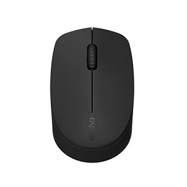 Imagem de Mouse Rapoo Bluetooth 2.4Ghz M100 RA009 Preto