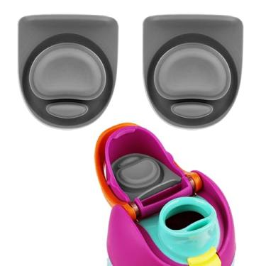 Imagem de JN Generic 2 peças de rolha de substituição compatível com Owala FreeSip 16/19/24/32/1,134 g, tampa de garrafa de silicone à prova de vazamento, acessórios de tampão de boca de garrafa