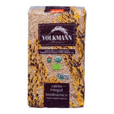 Imagem de Arroz Cateto Integral Orgânico Biodinâmico Volkmann 1kg - Native