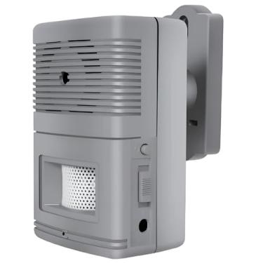 Imagem de Sensor de Presença Ultrassônico, Detector de Movimento para Alarme, 120° Ângulo, 5m Alcance, 105dB, Alimentação por Pilhas AA