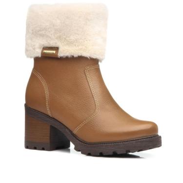 Imagem de Bota Pegada Feminina em Couro Camel 281328-07-Feminino