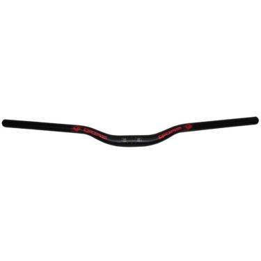 Imagem de Guidão Gios Alumínio 31.8mm 700mm Bicicleta Preto / Vermelho-Unissex