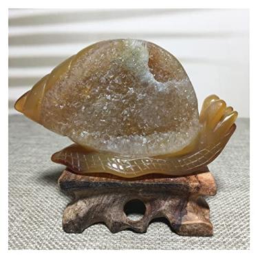Imagem de CAMUTO Cheio de pedras preciosas e cristais de textura 8-10 cm cristais naturais ágata geodo caracol quartzo, espécime de presente Fengshui, ornamento para decoração de casamento em casa