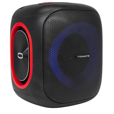 Imagem de Caixa de Som Portátil 70W Bluetooth 5.3, Bateria 6000mAh (até 8h), Som Imersivo e Graves Potentes com Entradas USB, AUX, TF Card e Função TWS