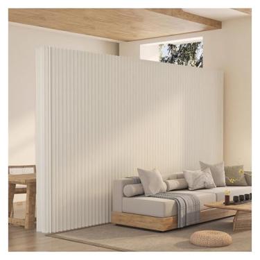 Imagem de Room divider Divisória de papel para decoração de casa, 35 cm de largura, dobrável e ajustável, para maior privacidade e fácil de montar.(2-3X2M)