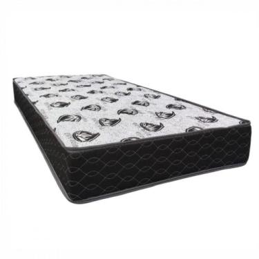 Imagem de Colchão Solteiro D33 Extra Firme 88x188x19 Suporta 130kg Preto Com Bra