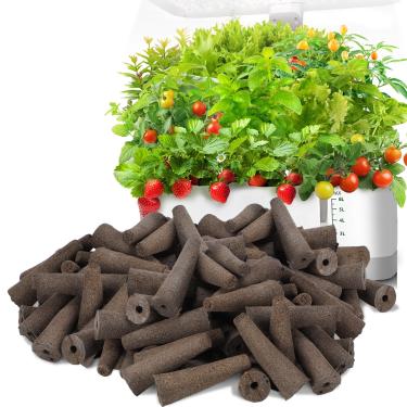 Imagem de Alphatool Pacote com 100 esponjas de cultivo de substituição compatíveis com AeroGarden - cápsulas de iniciação de sementes para melhorar a velocidade da taxa de germinação, kit inicial de sementes