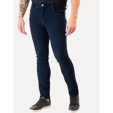 Imagem de Calça Original Penguin Jeans Masculina Five Pockets Escura-Masculino
