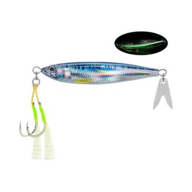 Imagem de Isca De Metal De Afundamento Rápido 20g-80g Luminosa Para Pesca Em Águ