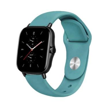 Imagem de Pulseira De Silicone De 20mm 22mm Para Amazfit GTS GTR 4 3 2 Bip 6 5 M