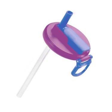 Imagem de 2 Un. Tampa Hermética De Vedação Latas De Bebidas Com Canudo - Neoimp