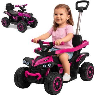 Imagem de Quadriciclo Eletrico Topplay Pimpi Flash Wheels Rosa 6V