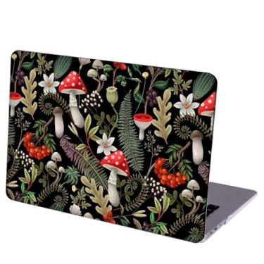 Imagem de MINGDAO Compatível com MacBook Air de 13,6 polegadas, capa rígida com capa de teclado e protetor de tela (A2681, chip M2/A3113, chip M3/A3240, chip M4, versão 2022-2025) - Mushroom MD5649