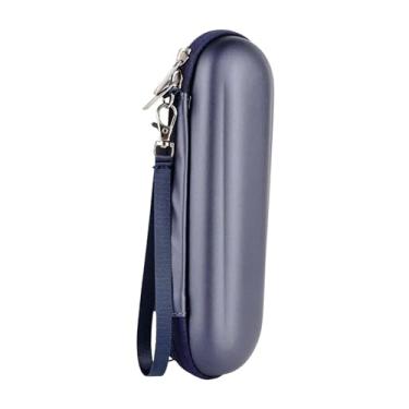 Imagem de harayaa Estojo de viagem para escova de dentes elétrica, estojo para transporte de escova de dentes, à prova de poeira, portátil, ao desgaste, Azul Escuro