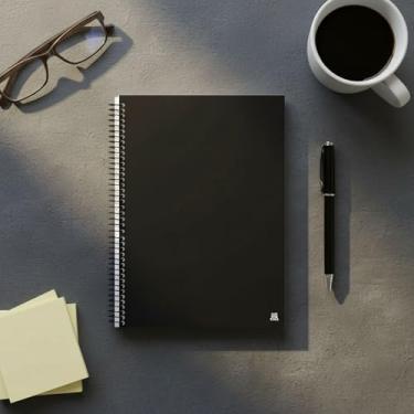 Imagem de Caderno Universitário Espiral 20 Matérias 280 Folhas Pautadas Capa Resistente Ideal para Escola Faculdade Trabalho Estudos Anotações Planejamento e Organização