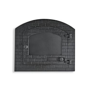 Imagem de Porta Forno Ferro Fundido Igloo Vidro Libaneza 31,5x37,5cm