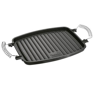 Imagem de Chapa Grill Ferro Fundido Com Alça Espiral - Panela Mineira