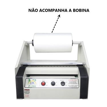 Imagem de Plastificadora Poliseladora P280 Suporte Bopp Laminação 110V
