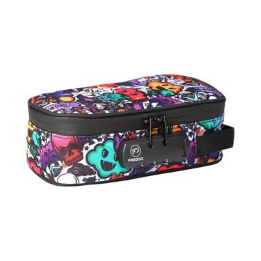 Imagem de Bolsa De Armazenamento Para Viagem À Prova De Cheiro Com Forro De Carb