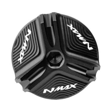 Imagem de Tampa De Óleo Do Motor CNC NMAX125 NMAX155 Com LOGO Acessório De Moda 