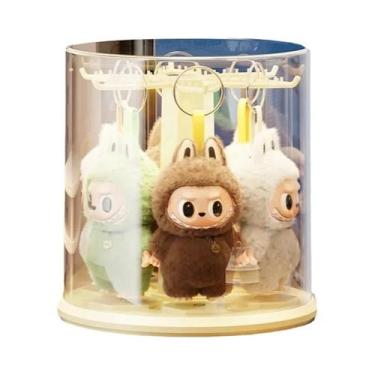 Imagem de Organizador De Brinquedos Giratório Transparente Para Figuras Colecion