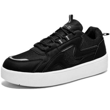 Imagem de Tenis Ramarim Casual Fashion - Preto e Branco, 36