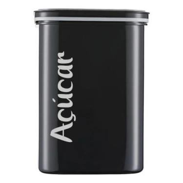 Imagem de Kit 2 Potes Porta Mantimentos Café Açúcar 2 Litros Hermético Cantinho 