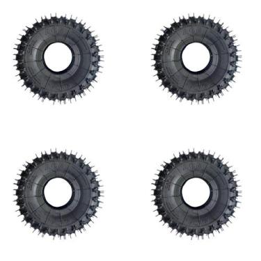 Imagem de Jogo Kit 4 Pneus Para Skate Eletrico 4.10/3.50x4 + 4 camaras - MAX