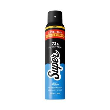 Imagem de Desodorante Antitranspirante Aerosol Super Acqua 72h Pele Sensível Cim