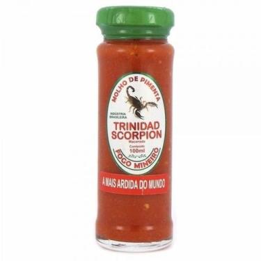 Imagem de Pimenta Trinidaded Scorpion Macerada 100ml - Pimenta Fogo Mineiro
