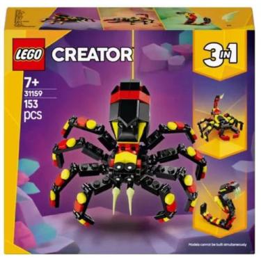 Imagem de Lego Animal Selvagem Aranha Surpreendente Creator 3 em 1 31159-Lego