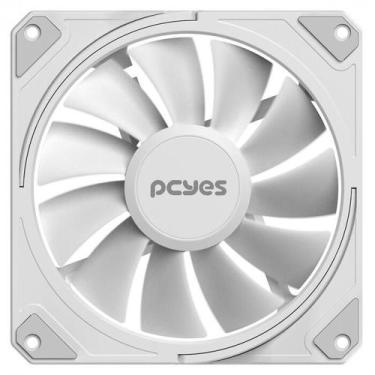 Imagem de Cooler fan para gabinete sangue frio 3 white ghost 120mm pcyes - fsf3w