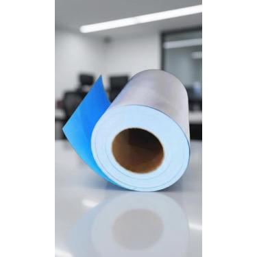Imagem de Bobina Papel Sublimação A4 90g Fundo Azul 100 Metros - Congratulations