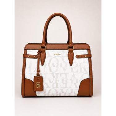 Imagem de Bolsa Feminina Veryrio Grande Monograma Com Alça Transversal Premium C