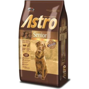 Imagem de Ração Premium Especial para Cães Adultos Sênior 15kg - Astro