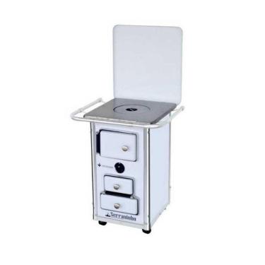 Imagem de Aquecedor A Gás Serraninho Branco Com Tampa Aagsbr Venâncio