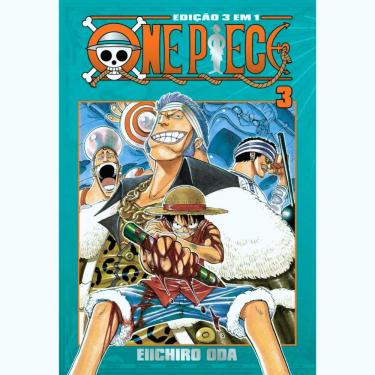 Imagem de One Piece 3 em 1 Vol 3 Eiichiro Oda Editora Panini