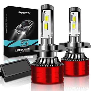 Imagem de H4 9003 led bombilla de faro coche automotriz luz del faro hb2 luz de cruce luz de carretera luz antiniebla