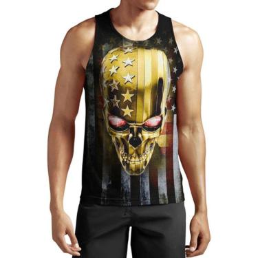 Imagem de Regata Atlética Skull USA